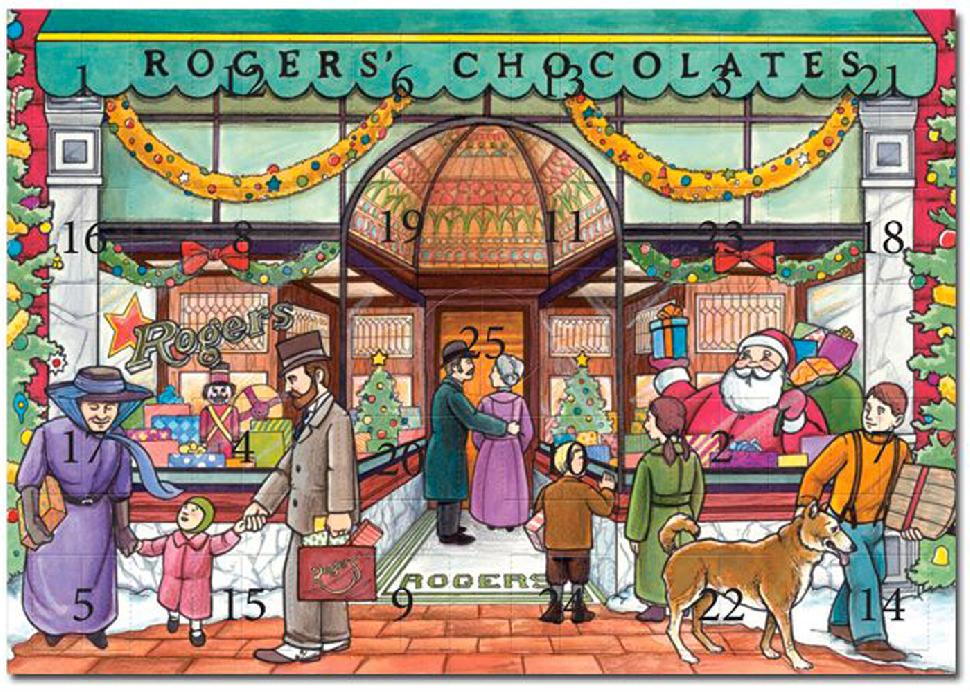 Rogers' Dark Chocolate Heritage Store Advent Calendar